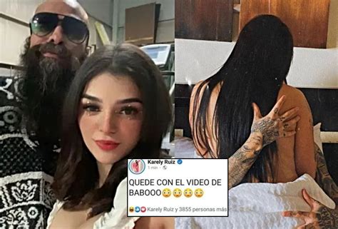 video babo y kareli|¡Sin censura! Karely Ruiz y Babo juntos en。